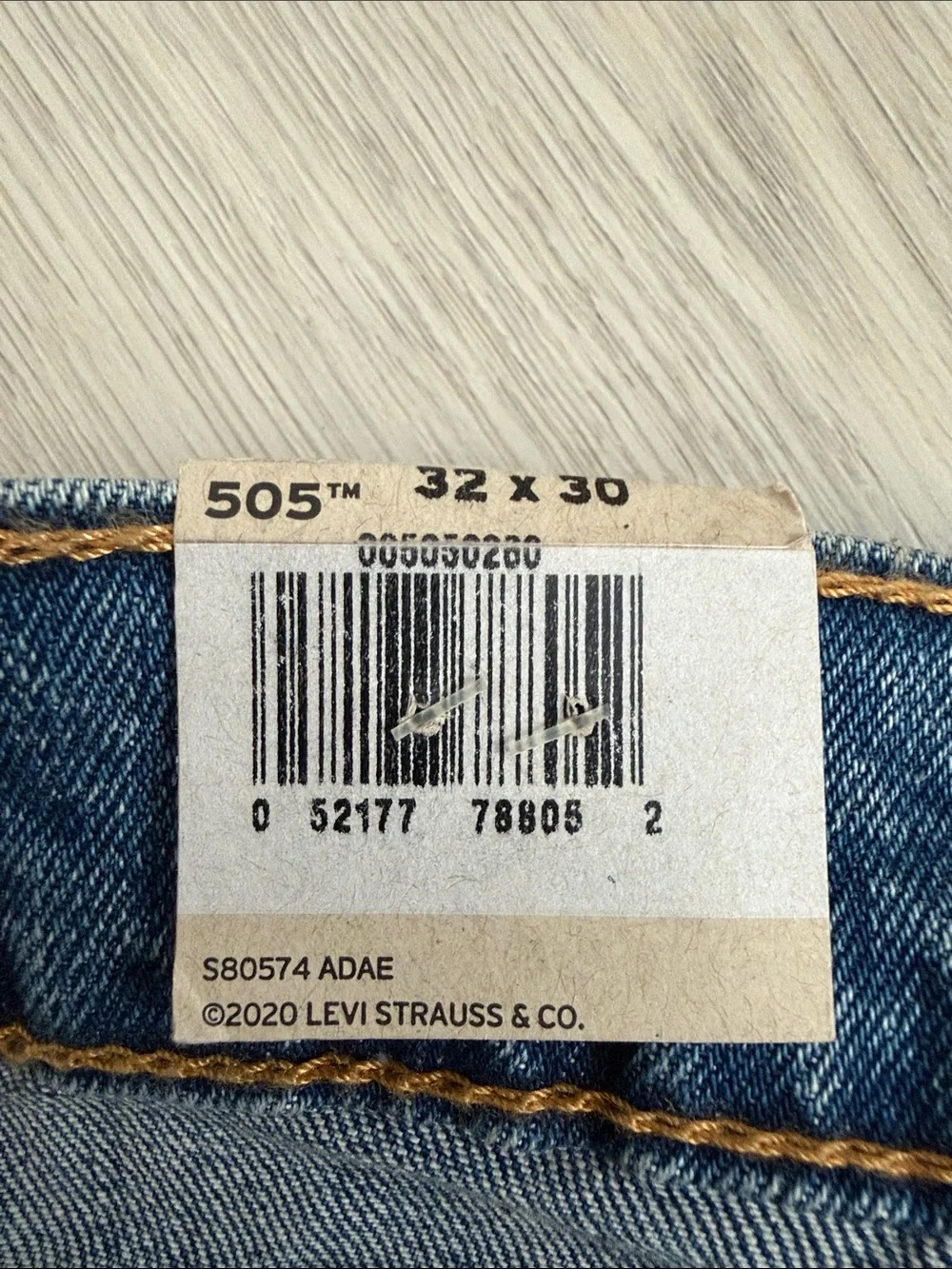 Levi's 505 Regular Straight-Leg Jeans